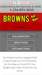 Mobile Screenshot of brownskar1.com