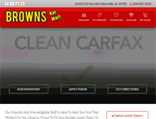 Tablet Screenshot of brownskar1.com